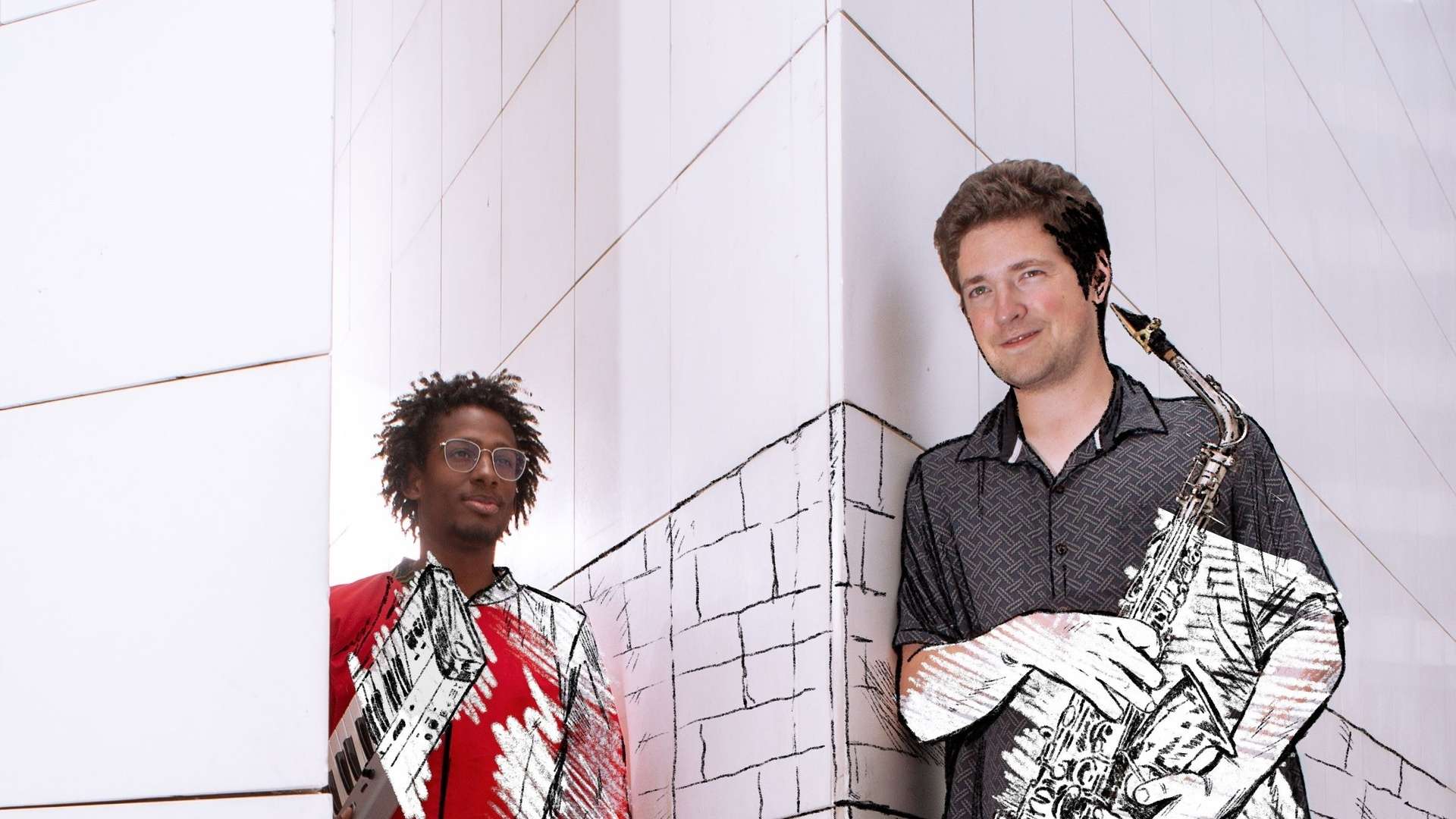 Xavier Belin & Baptiste Poulin artwork from 38Riv Jazz Club