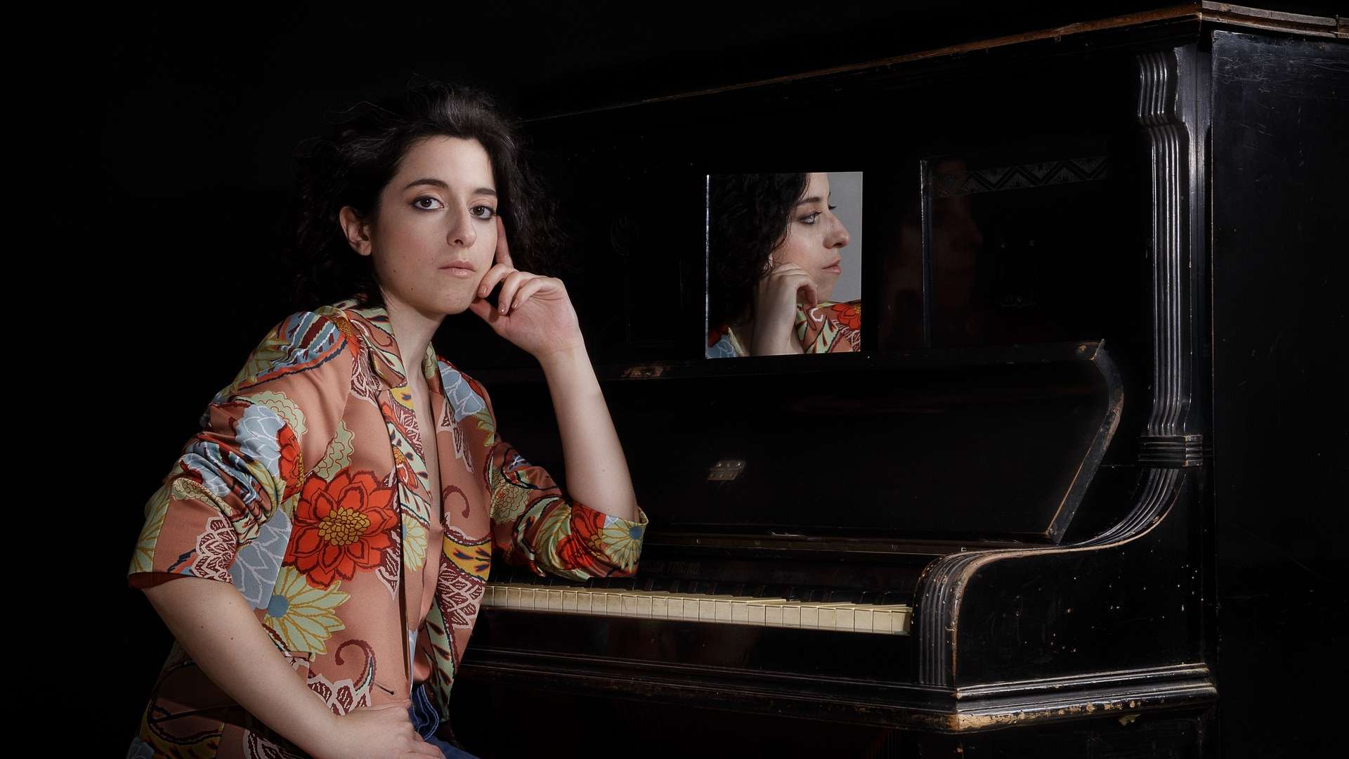 Federica Lorusso trio artwork from 38Riv Jazz Club