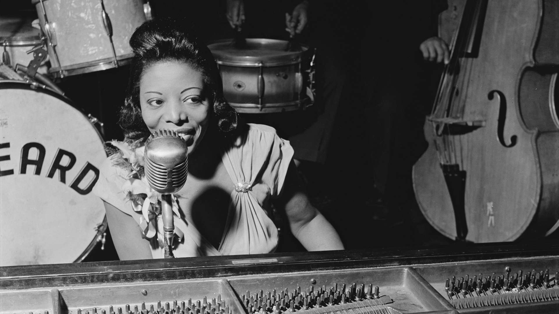 Lecture musicale Mary Lou Williams, little piano girl artwork from 38Riv Jazz Club